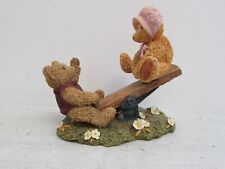 Beau Bears Marcus & Maude, Hand Painted 1997 Paw Prints Bears Collectable