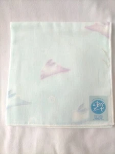 Fazzoletto in cotone Giappone Muslin NUOVO coniglio rosa garza - Foto 1 di 2