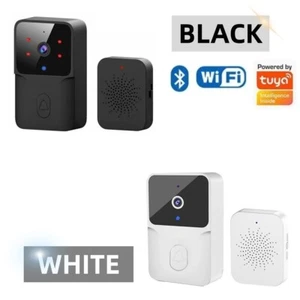 Smart Wi fi Door Bell Audio Video Security Intercom Home Ring Chime USB Recharge - Picture 1 of 16