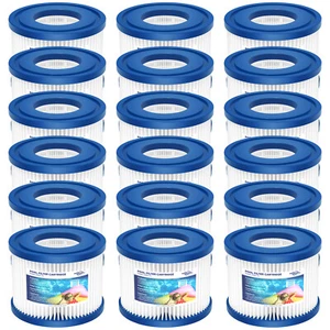 18 Pack Type VI Hot Tub SPA Pool Filter Cartridges For Coleman Saluspa Lay-Z-Spa - Picture 1 of 8