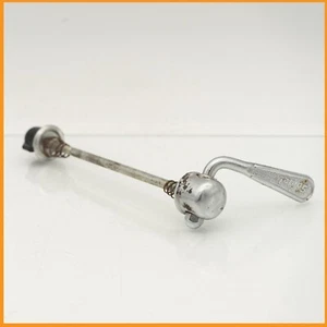 NOS SPIDEL MAILLARD ROAD BIKE SKEWER FRONT HUB QUICK RELEASE OLD BICYCLE SILVER - Picture 1 of 6