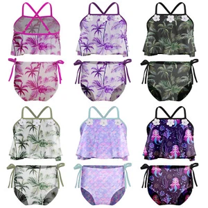 Girls Beachsuit Backless Bikini Hot Swimwear Park Beachwear Athletic Playsuit - Picture 1 of 73