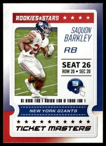 Biglietto 2020 Panini Rookies & Stars Masters corteccia saquon rossa #18 - Foto 1 di 2