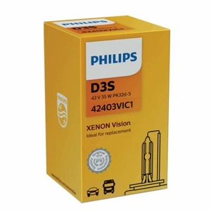 Philips D3S Vision HID Xenon Upgrade Gas Bulb 42403VIC1 Single - Picture 1 of 2