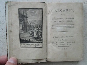 L'ARCADIE par Bernardin de SAINT-PIERRE, 1793. - Picture 1 of 11