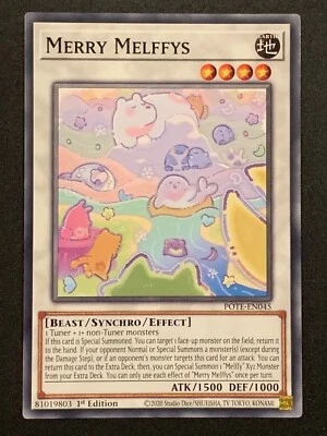 Merry Melffys | POTE-EN045 | Common | 1st Edition | YuGiOh TCG - Image 1 of 3