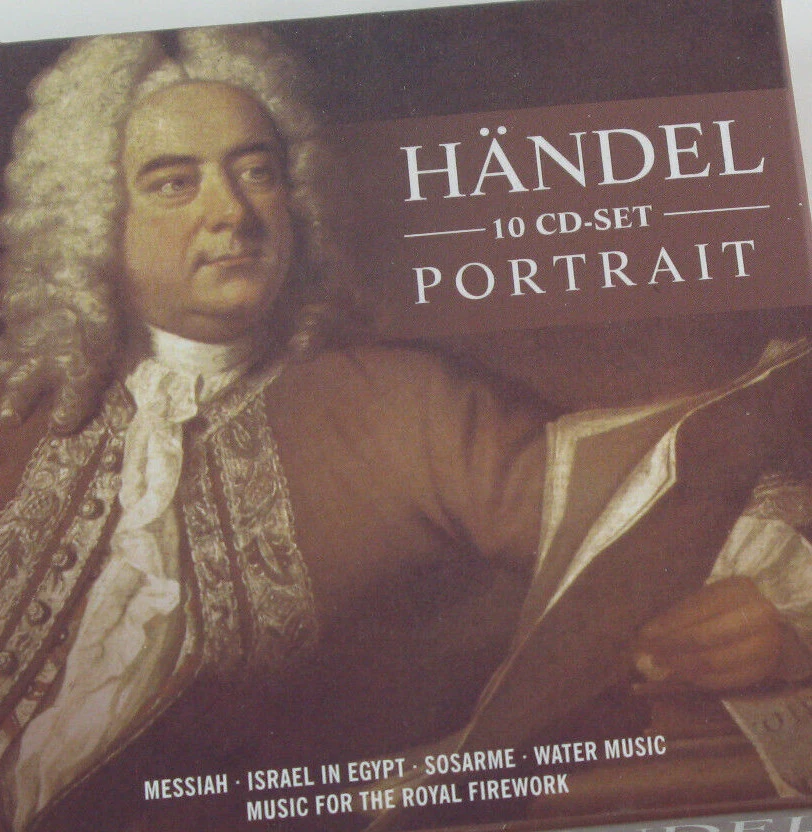 10-CD "Händel Portrait" Messias Israel Sosarme - Hotter Ferrier Flagstadt Deller - Bild 1 von 1
