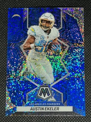 Austin Ekeler 2022 Mosaic Blue Sparkle Prizm #102 Los Angeles Rams - Image 1 of 2