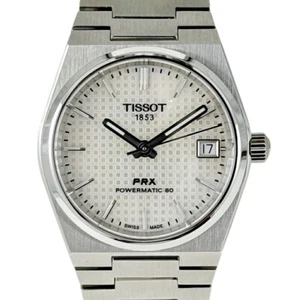 RELOJ TISSOT AUTÉNTICO PRX POWERMATIC 80 AUTOMÁTICO 100M T137.207.11.111.00 SS F/S - Imagen 1 de 10