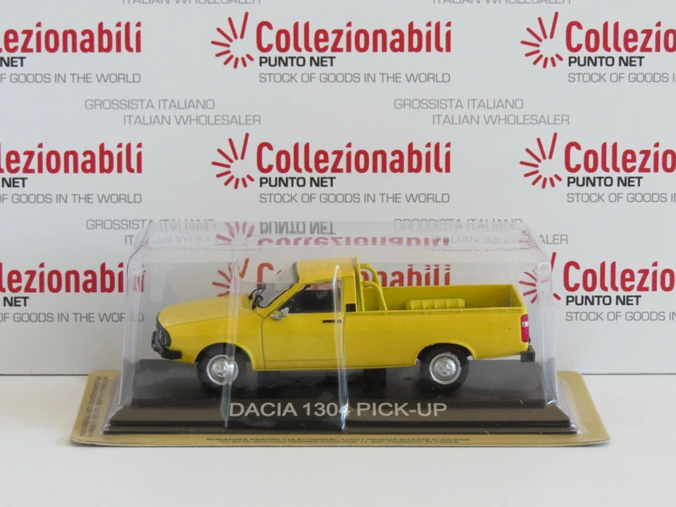 DIE-CAST CAR AUTO DACIA 1304 PICK-UP - LEGENDARY CARS DE AGOSTINI 1:43 - Immagine 1 di 1