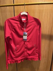 Women’s New With Tags Pebble Beach Golf Zip Up Size Small - Picture 1 of 4