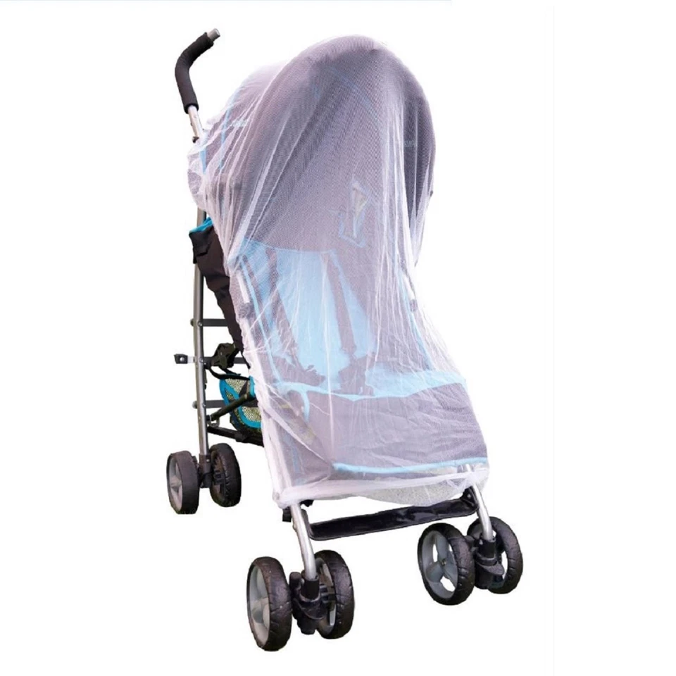 Moskitonetz für Kinderwagen Reisebett Jogger Buggys Mückennetz Insektenschutz - Bild 1 von 1