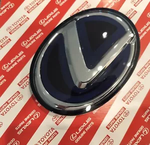 LEXUS HYBRID FRONT RADAR GRILLE EMBLEM 19-22 53141-33180 53141-33170 - Picture 1 of 4