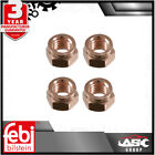 Universal Self Locking Copper Exhaust Manifold Nut - M8 x 1.25 - High-Temp - x4