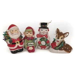Mr. Christmas Follow The Magic Adornos Iluminados Ciervo Elfo Santa Snowma LEER - Imagen 1 de 15