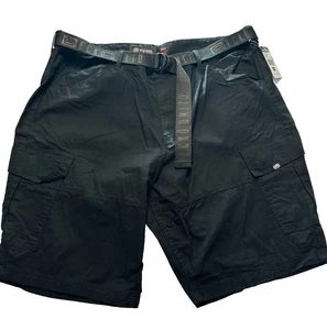Ecko Unltd. Schwarze Cargo Shorts mit Tasche und Gürtel Größe: 44 Neu mit Etikett - Bild 1 von 4
