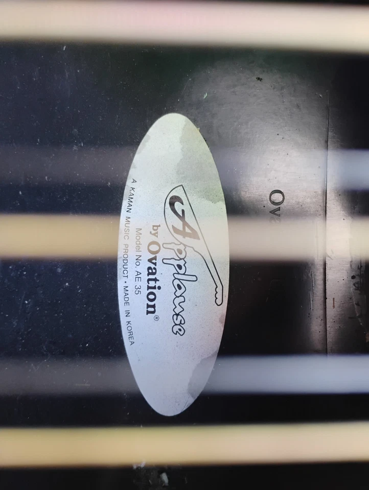 Ovation Applause AE-35 12 String Acoustic Electric Guitar with Case - Image 1 of 4