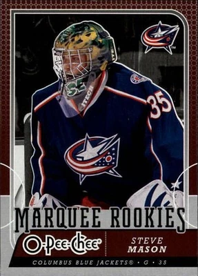 2008-09 O-Pee-Chee #542 Steve Mason RC Rookie Card - Image 1 of 2