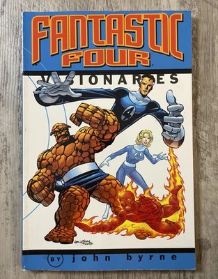 Fantastic Four Volume Visionaries Volumen Uno 1 TPB - Novela Gráfica 1ª Impresión Foto 1 de 4