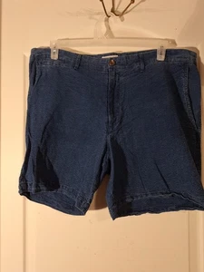Goodfellow 7" Inseam Linden Shorts Size 40 Dark Blue Corduroy Feel - Picture 1 of 5