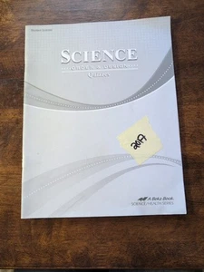 Abeka Science Order And Design Student Quizzes 2017 Lightly Used - Picture 1 of 2