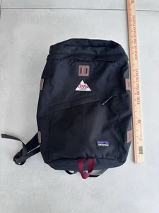 Rare Patagonia Travel Hiking Backpack Black Coors Light Logo - Picture 1 of 15