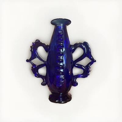 ваза из кобальтового синего стекла - Изображение 1 из 4