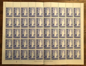 E3963: (50) Island #208Ac, Ungebraucht, Vollbogen; CV $375++ - Picture 1 of 1