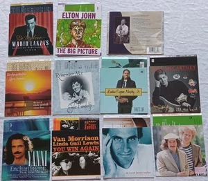 ⭐️⭐️⭐️ CD Jewel Case Booklets Cover Art MALE ARTISTS LOT (no discs or plastic) - Imagen 1 de 1