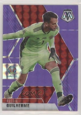 2021 Mosaic UEFA Euro 2020 Fluorescent Purple Prizm /70 Guilherme Marinato #70 - Image 1 of 2
