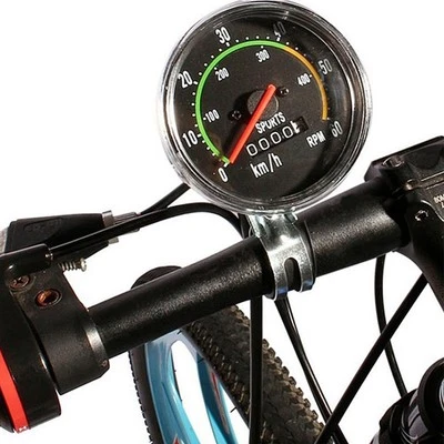 Bicycle Mechanical Speedometer Retro Design for Various Bikes 78cm Cable - Image 1 of 4