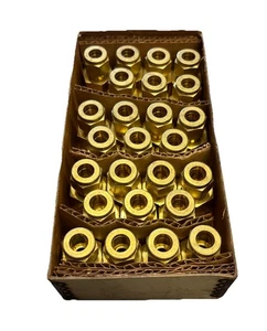 25CT Swagelok Brass Connector Fitting, 3/8" OD Tube x 3/8" Female NPT, B-600-7-6 - Picture 1 of 2