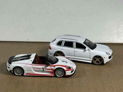 Lote de 2 rodillos sueltos Porsche Maisto Tow & Go mejoras menores Foto 1 de 4