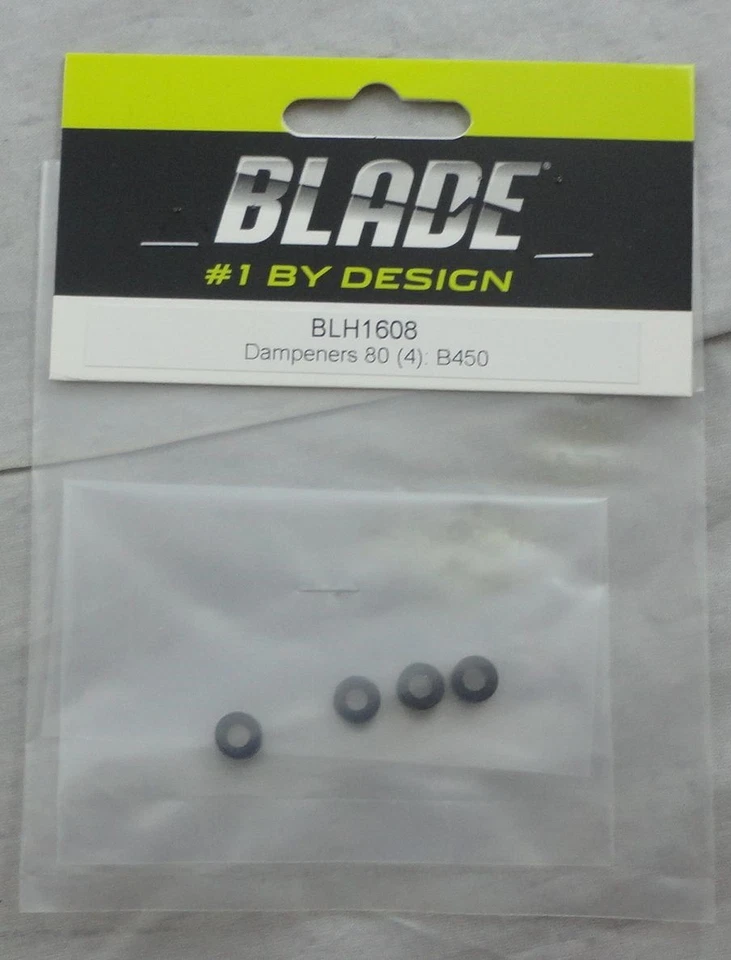 E-Flite Blade B450 Helicopter Dampeners 80 (4pcs) BLH1608 - Image 1 of 1
