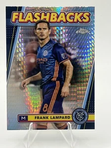 2024 Topps Chrome MLS #110 Frank Lampard Flashbacks Prism Refractor - Picture 1 of 2