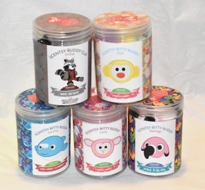 Scentsy Bitty Buddy Scented Plush Lot with Marvel Guardians Rocket Clip - NEW! - Picture 1 of 2