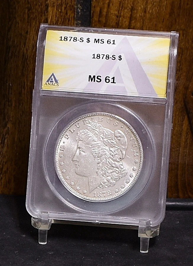 1878 MS 61 Graded Morgan Dollars for sale | eBay