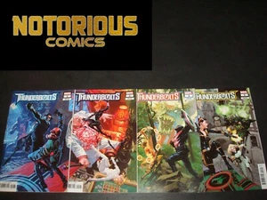 Thunderbolts 1-4 Complete Connecting Variant Set Comic Lot Marvel Collection - Picture 1 of 2