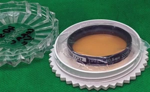 Tiffen 40.5mm Coral 1/2 Round Glass Filter With Case - Picture 1 of 4