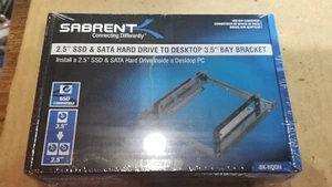 Sabrent BK-HDDH 2.5'' SSD & SATA Hard Drive to Desktop 3.5" Bay Bracket - Picture 1 of 3