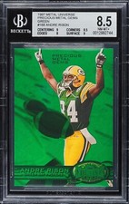 1997 1998 UNIVERSE PRECIOUS METAL GEMS PMG #7/15 ANDRE RISON BGS 8.5 GREEN POP 1