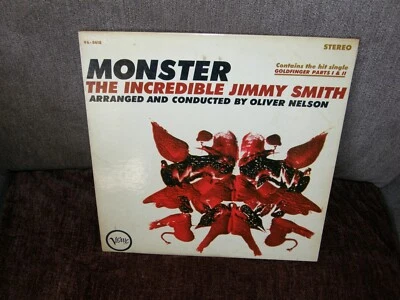 МОНСТР НЕВЕРОЯТНЫЙ ДЖИММИ СМИТ / LP 1965 VERVE ЗАПИСЕЙ V6-8618 - Изображение 1 из 4