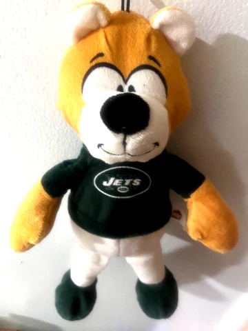 New York Jets GOOD STUFF 12” Plush Teddy Bear football Cover