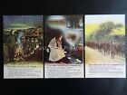 THE SONG THE KETTLE IS SINGING - WW1 Bamforth Song Cards set of 3 No.4970