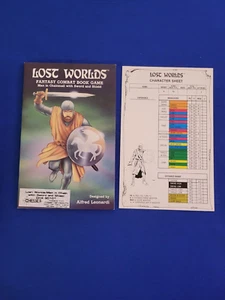 Man in Chainmail with Sword and Shield - Lost Worlds Fantasy Combat Book Game - Imagen 1 de 2