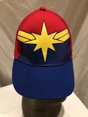 Gorra ABG Accesorios Niños Capitana Marvel Sombrero Rojo Amarillo Azul OSFM Niños Foto 1 de 4