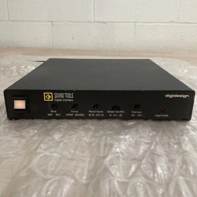 DIGIDESIGN DAT I/O Sound Tools Digital Interface! *With Power Cord! - Image 1 of 4