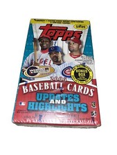 2005 Topps Updates And Highlights Baseball Factory Set 12 Packs