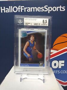 2018-19 DONRUSS OPTIC LUKA DONCIC RATED ROOKIE #177 BGS 8.5 