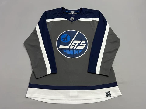 Winnipeg Jets Adidas Authentic Reverse Retro Jersey - 50 Cover